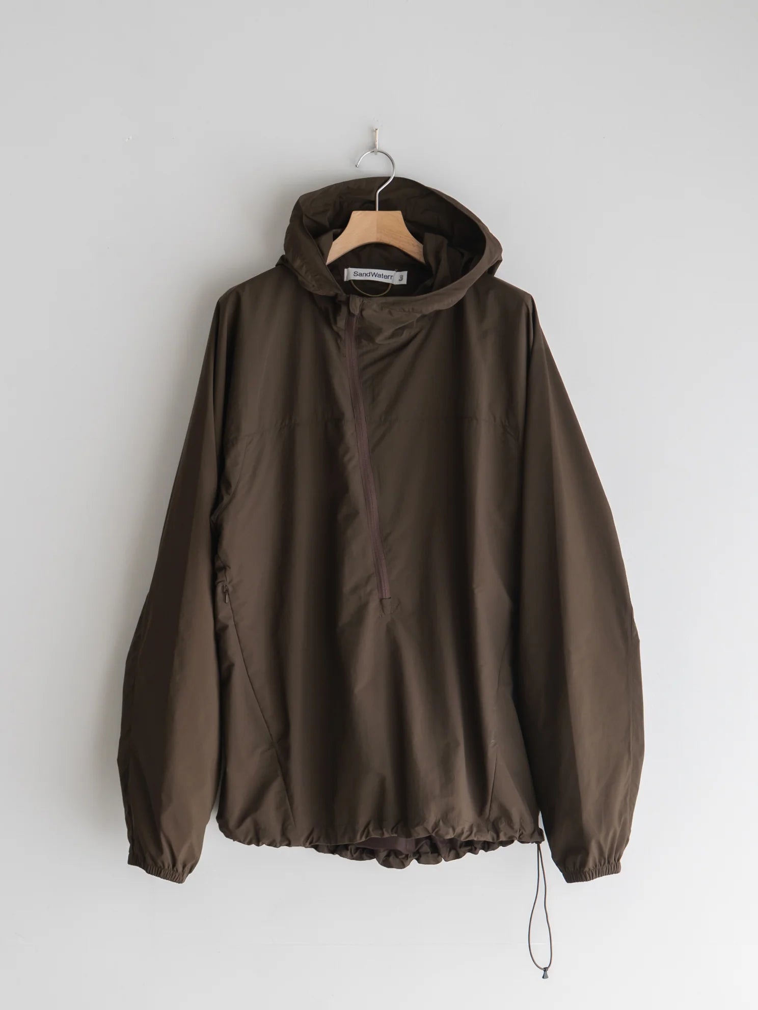SandWaterr 25AW ORGANIZED HOODED PULLOVER / RIPSTOP NYLON